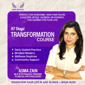 Asma Zain - Mental Health Specialist - ABNLP - NLP